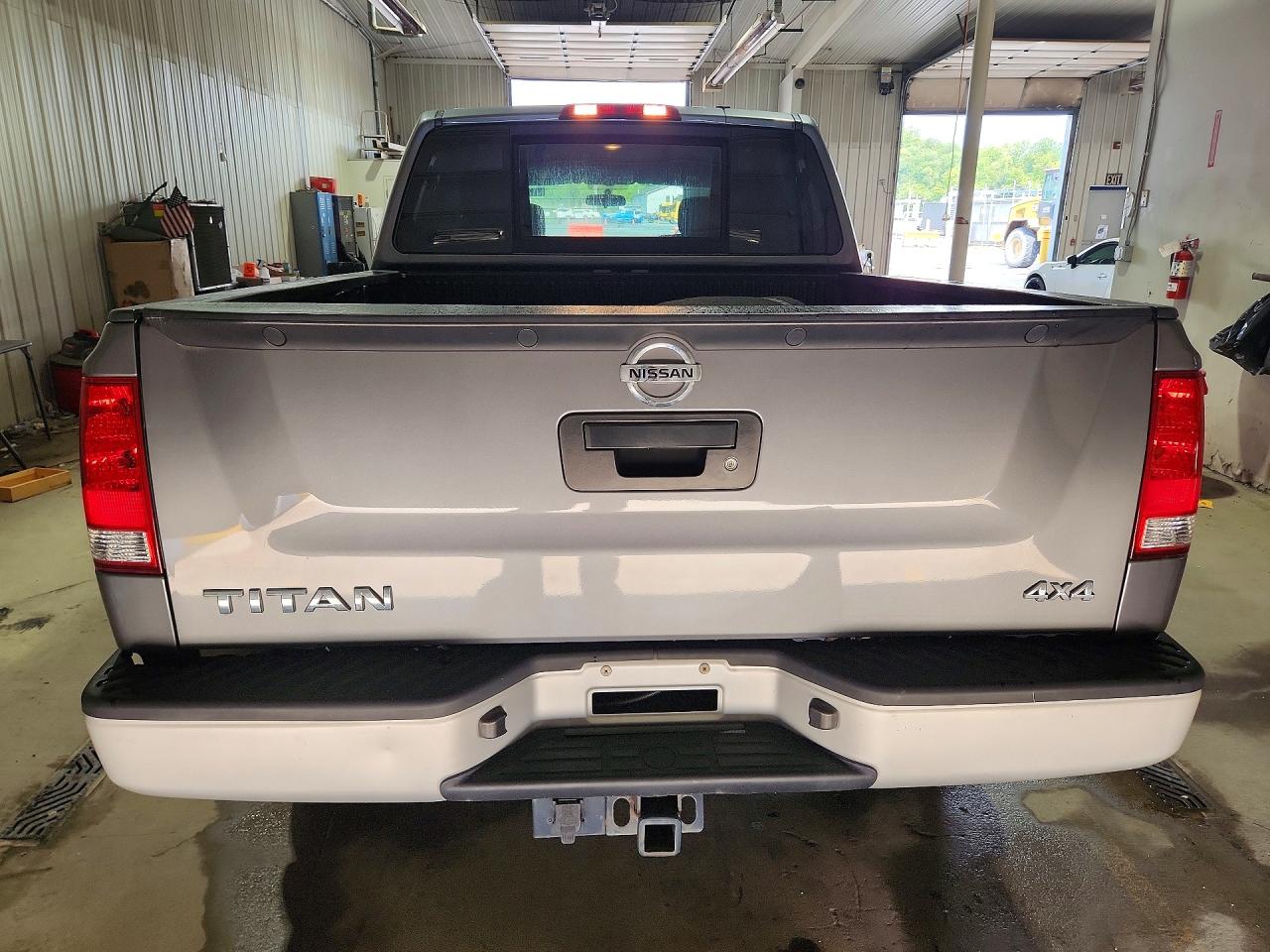 2015 Nissan Titan S Gray vin: 1N6AA0EJ2FN502259
