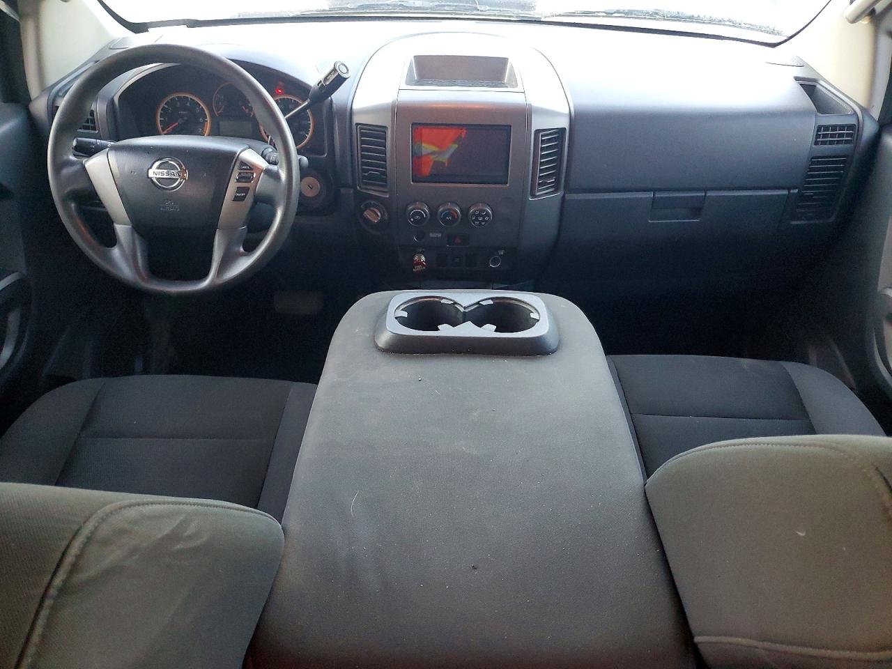 2015 Nissan Titan S/sv/sl/pro-4x Silver vin: 1N6AA0EJ6FN507187
