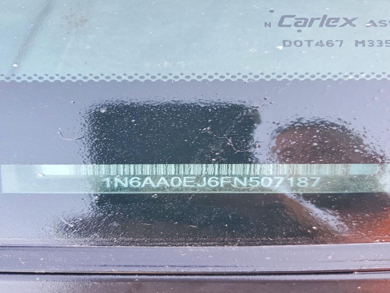 2015 Nissan Titan S/sv/sl/pro-4x Silver vin: 1N6AA0EJ6FN507187