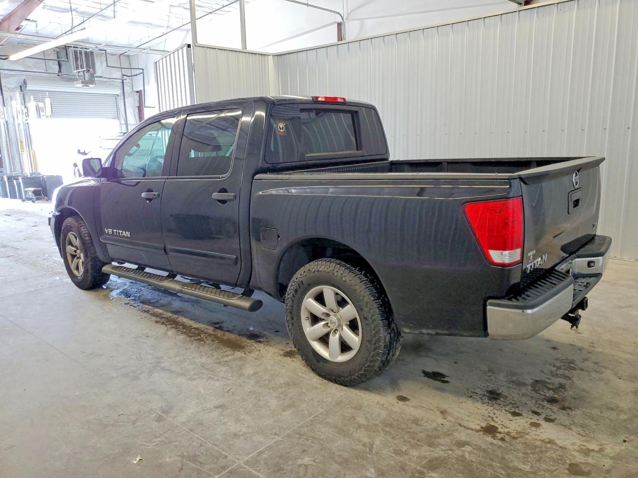 2013 Nissan Titan S Черный vin: 1N6AA0EK0DN307041