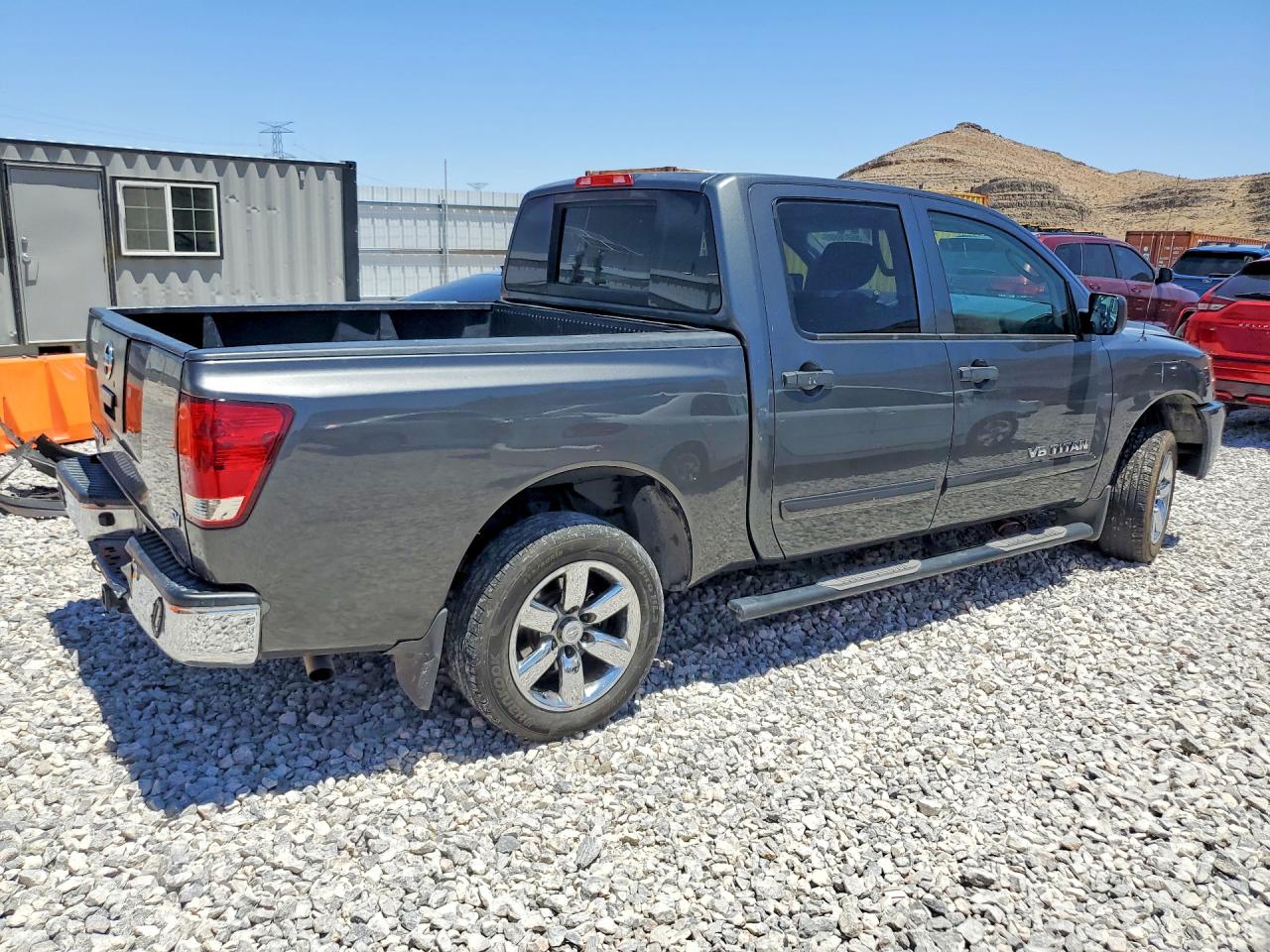 2011 Nissan Titan S Серый vin: 1N6AA0EK3BN324848
