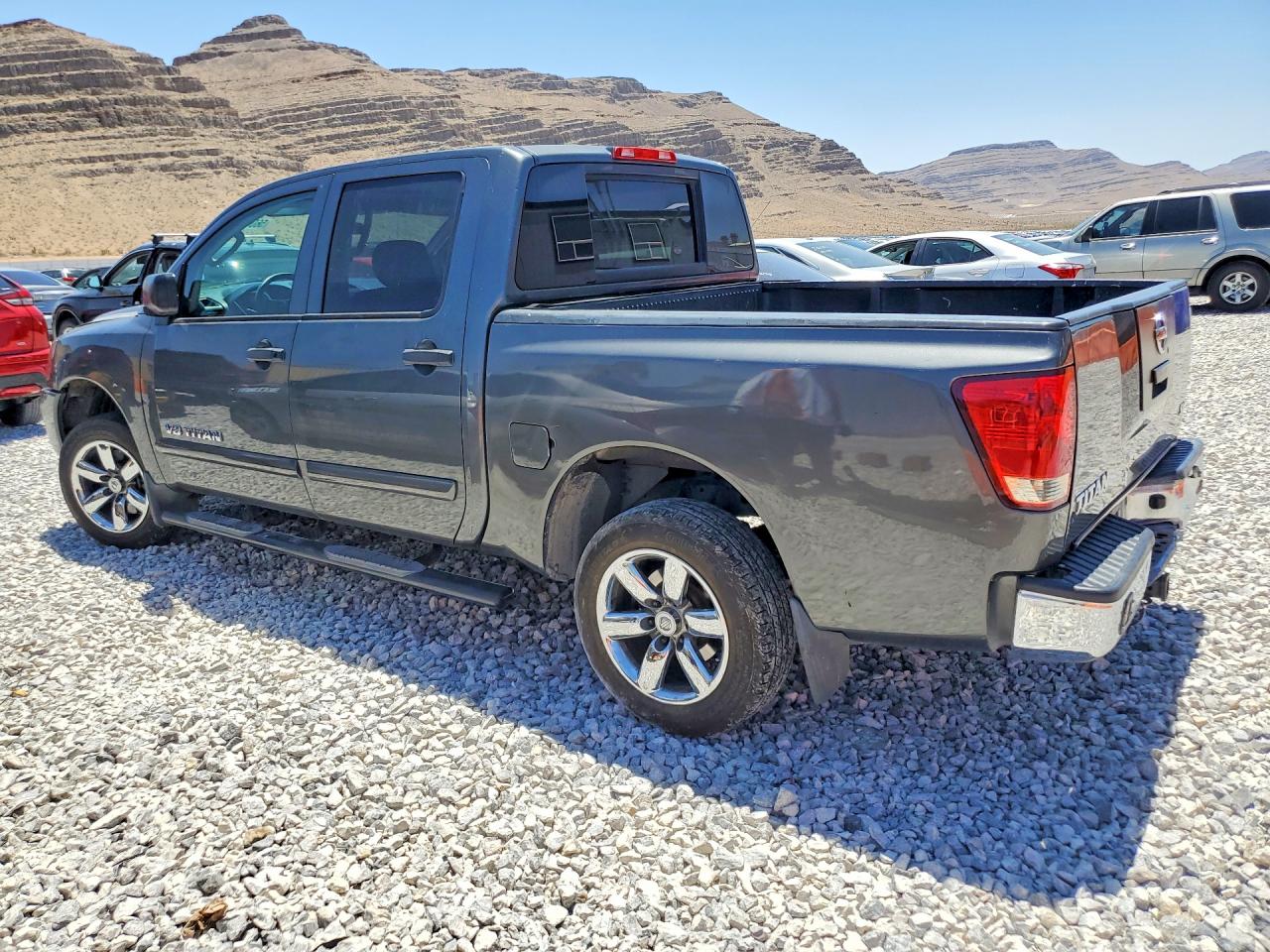 2011 Nissan Titan S Серый vin: 1N6AA0EK3BN324848