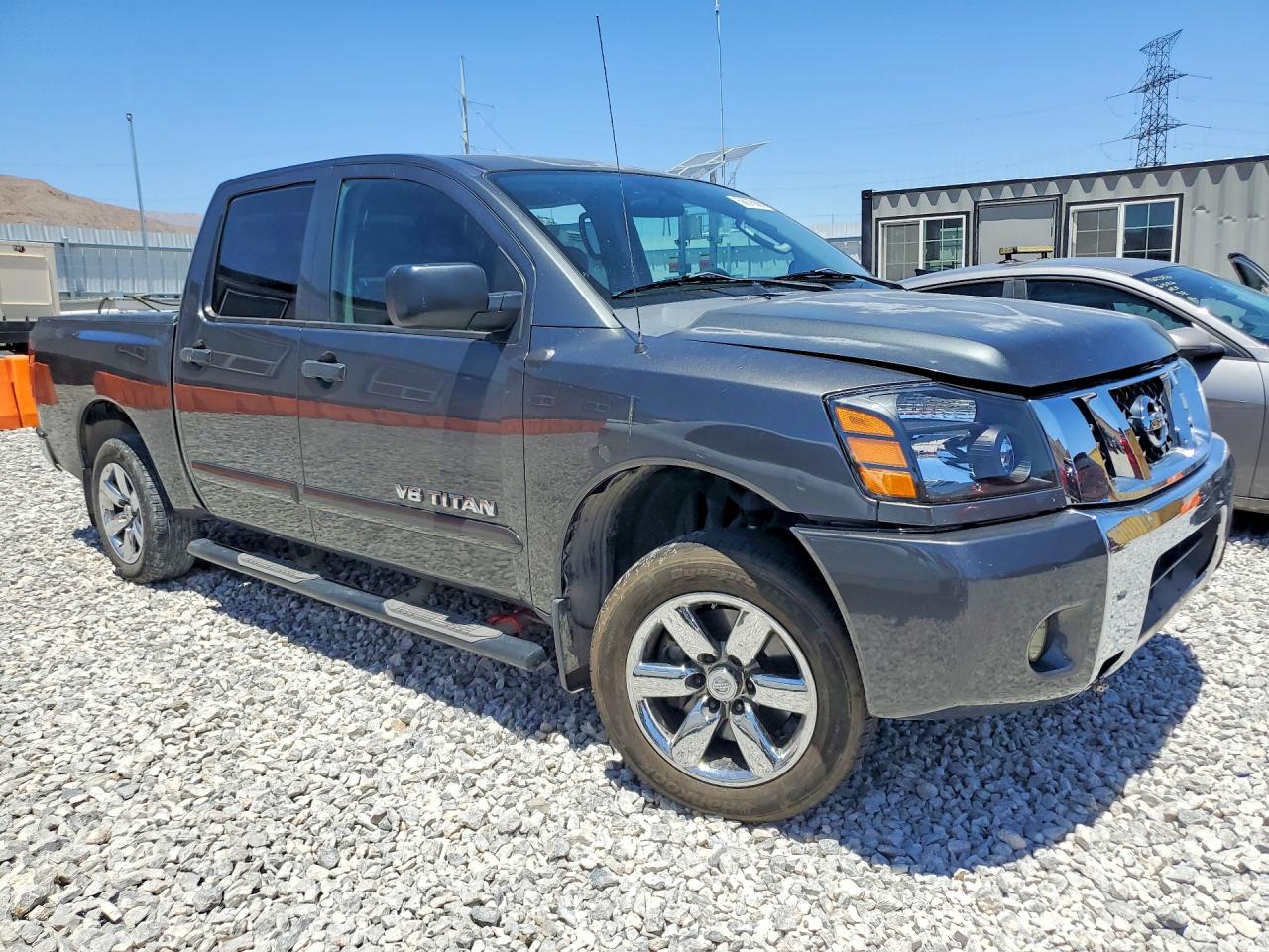 2011 Nissan Titan S Серый vin: 1N6AA0EK3BN324848