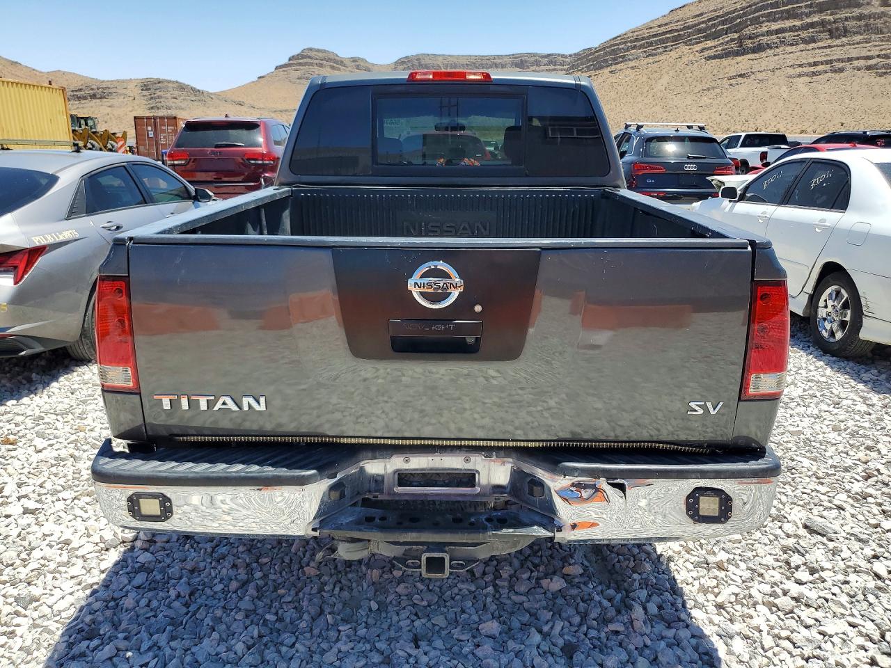 2011 Nissan Titan S Серый vin: 1N6AA0EK3BN324848