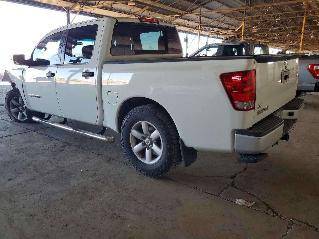 2014 Nissan Titan S White vin: 1N6AA0EK6EN504149