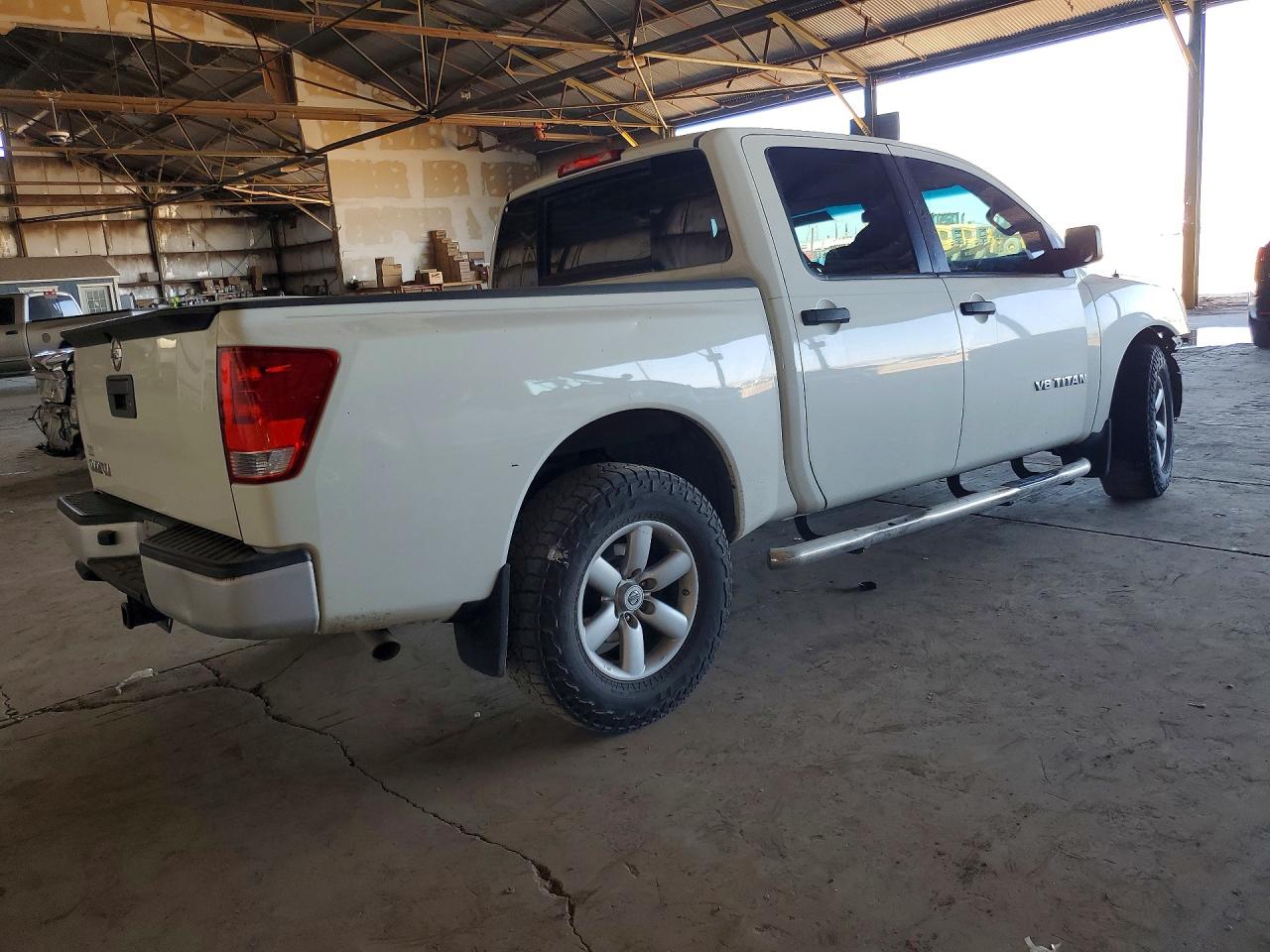2014 Nissan Titan S White vin: 1N6AA0EK6EN504149