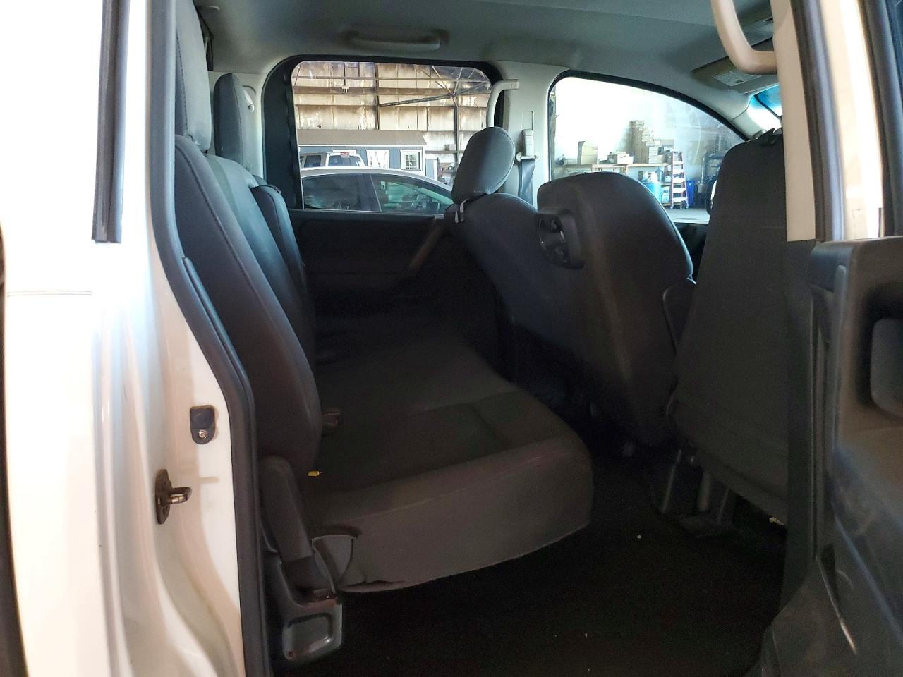 2014 Nissan Titan S White vin: 1N6AA0EK6EN504149