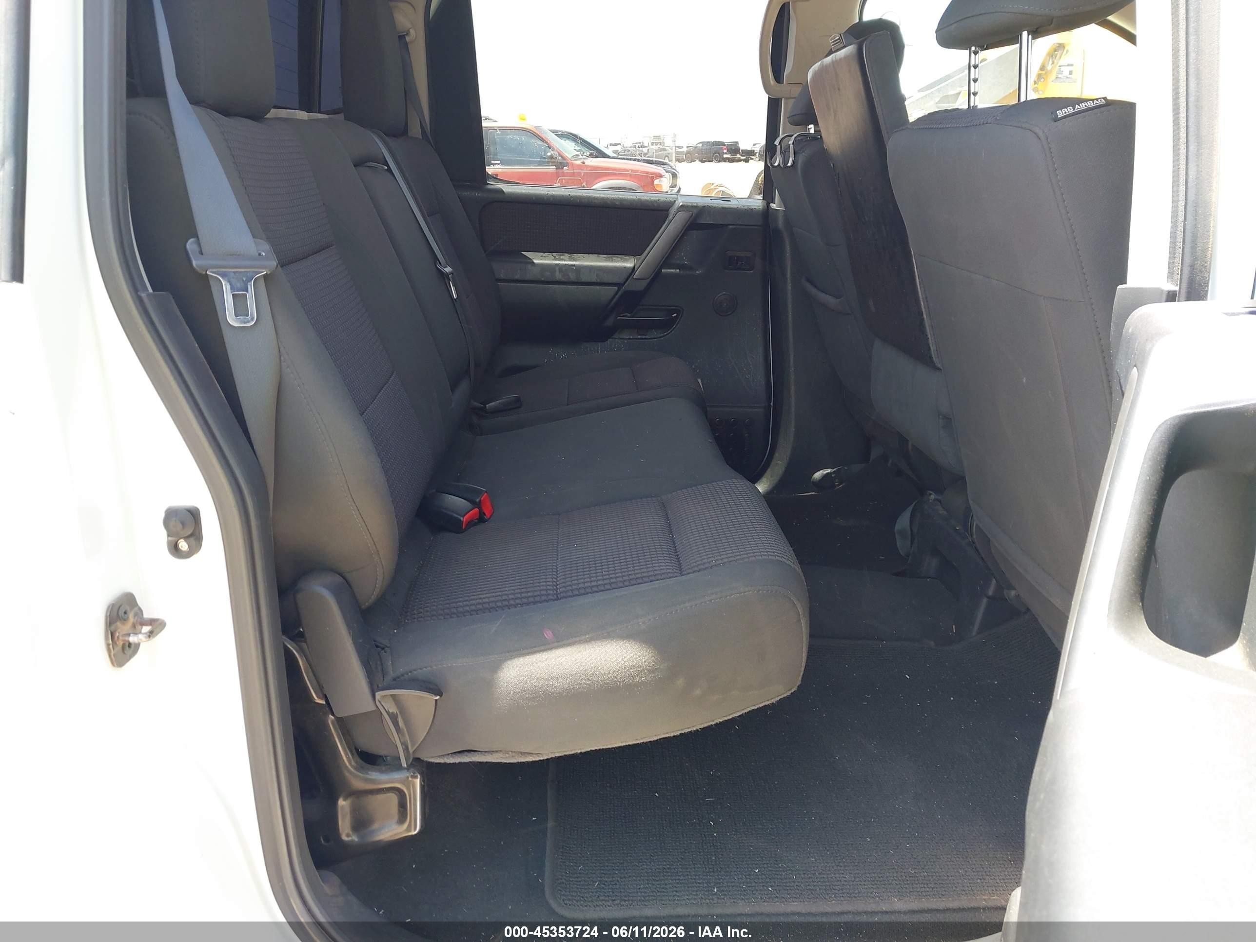 2013 Nissan Titan Sv White vin: 1N6AA0EK9DN302436