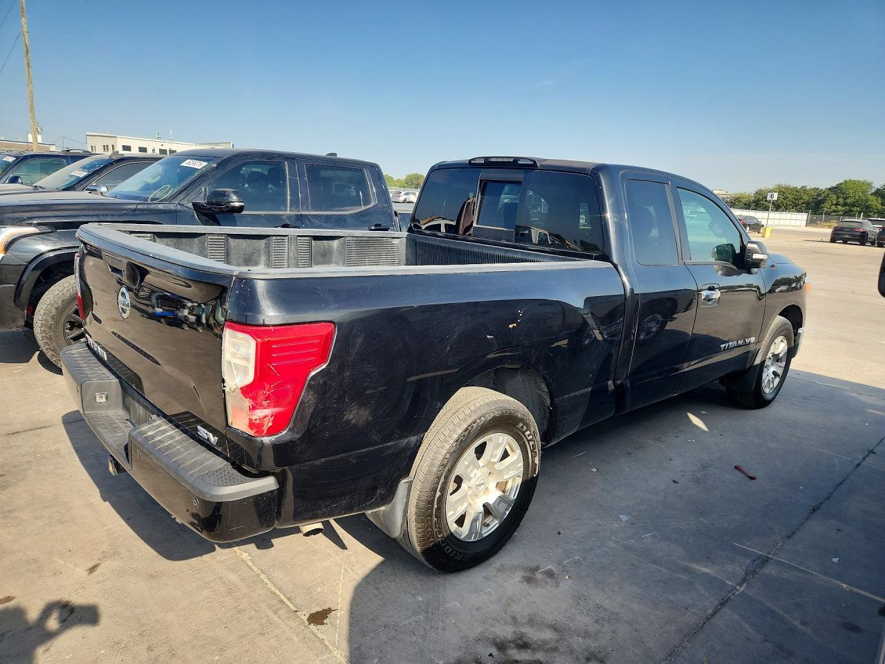 2018 Nissan Titan Sv Black vin: 1N6AA1C66JN511012