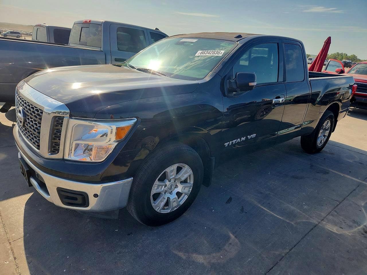 2018 Nissan Titan Sv Black vin: 1N6AA1C66JN511012