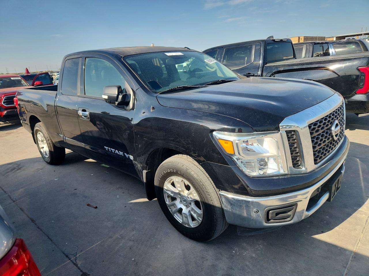 2018 Nissan Titan Sv Black vin: 1N6AA1C66JN511012