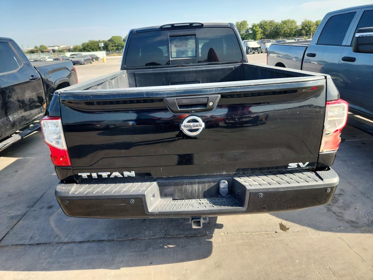 2018 Nissan Titan Sv Black vin: 1N6AA1C66JN511012