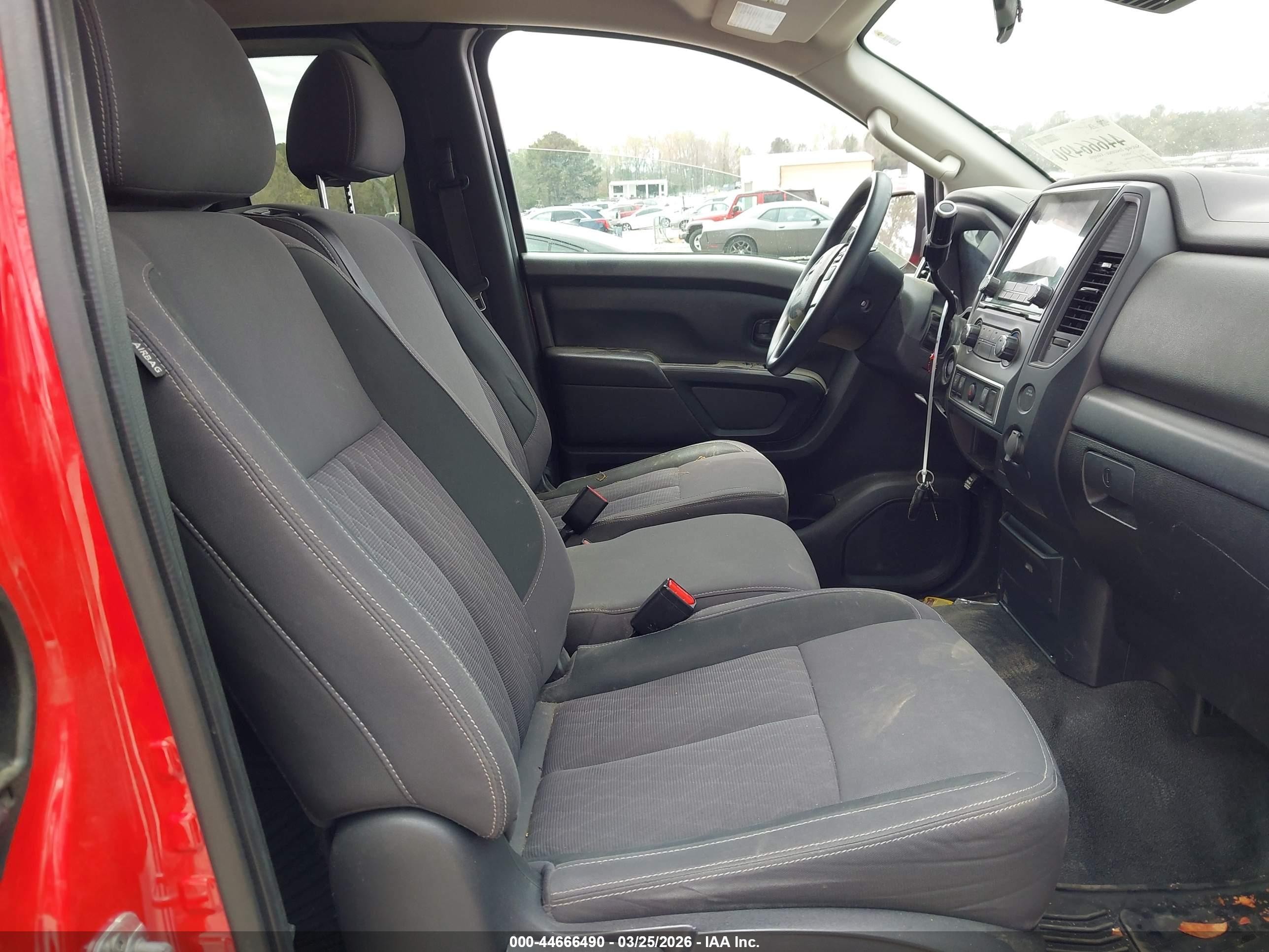 2023 Nissan Titan King Cab S 4x2 Красный vin: 1N6AA1CE5PN101995