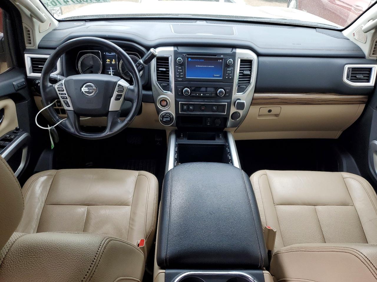 2018 Nissan Titan Sl Коричневый vin: 1N6AA1E53JN529648