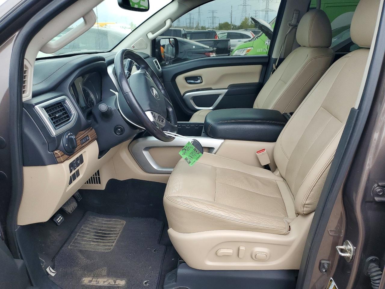 2018 Nissan Titan Sl Коричневый vin: 1N6AA1E53JN529648