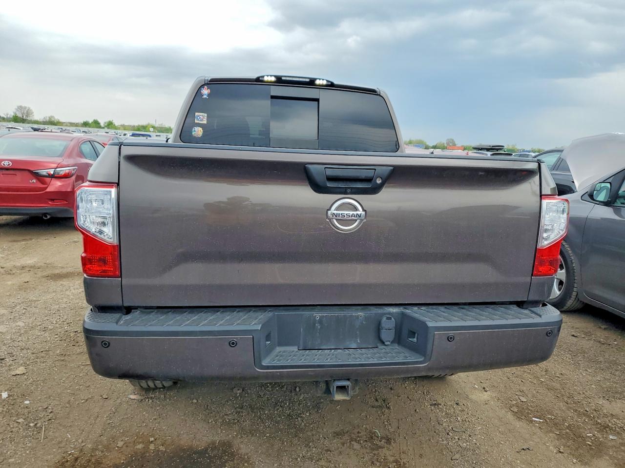 2018 Nissan Titan Sl Коричневый vin: 1N6AA1E53JN529648
