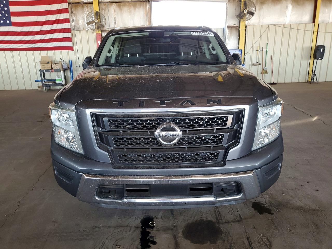 2021 Nissan Titan S Gray vin: 1N6AA1EC2MN520961