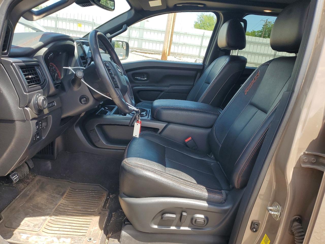 2021 Nissan Titan Pro-4x Brown vin: 1N6AA1ED1MN524752