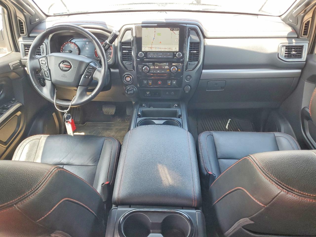 2021 Nissan Titan Pro-4x Brown vin: 1N6AA1ED1MN524752