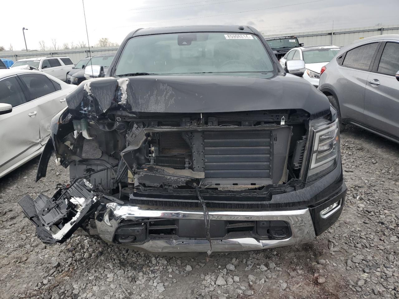 2021 Nissan Titan Sv Black vin: 1N6AA1ED2MN523495