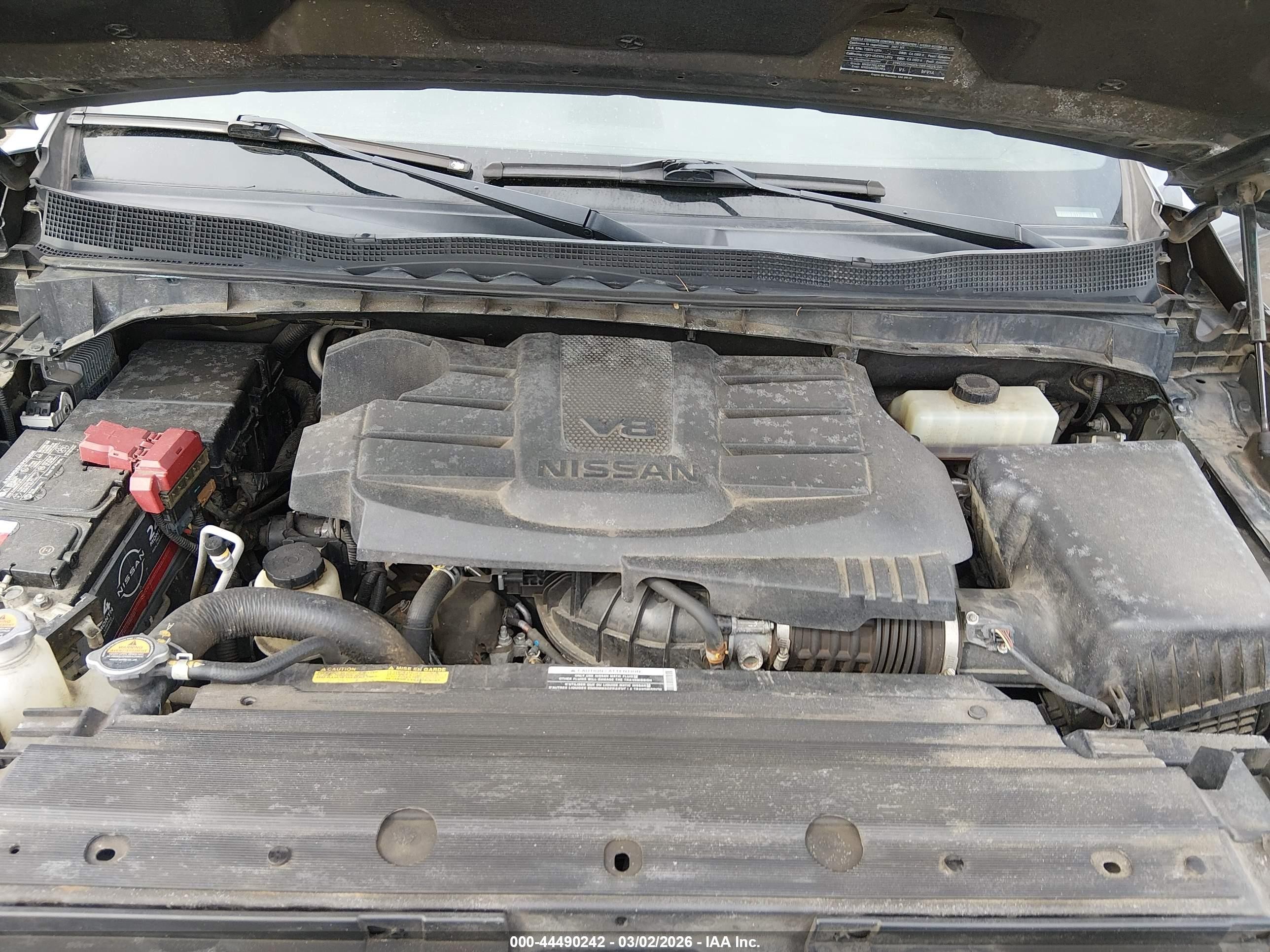 2021 Nissan Titan Platinum Reserve 4x4 Серый vin: 1N6AA1ED3MN506818