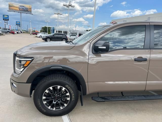 2021 Nissan Titan Pro-4x Brown vin: 1N6AA1ED3MN508150