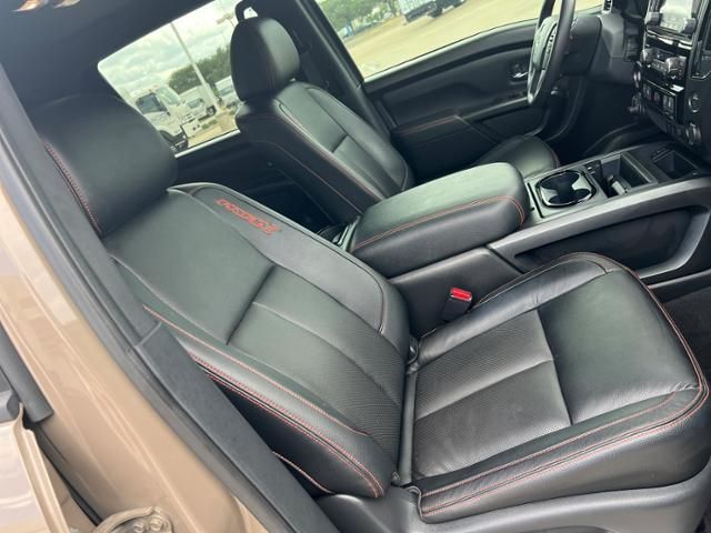 2021 Nissan Titan Pro-4x Brown vin: 1N6AA1ED3MN508150