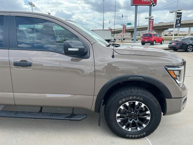 2021 Nissan Titan Pro-4x Brown vin: 1N6AA1ED3MN508150