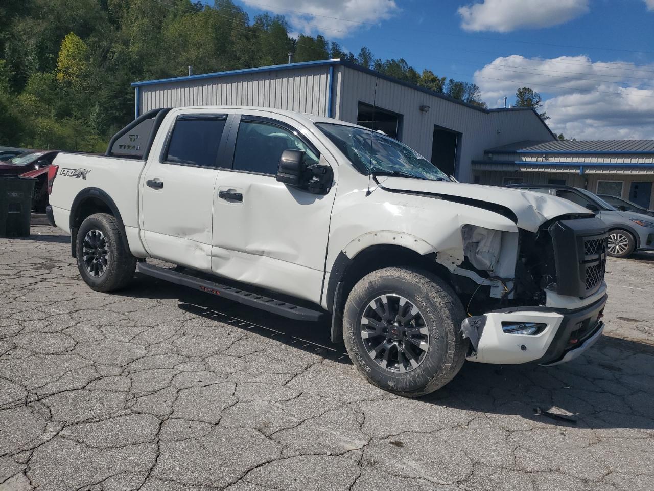 2021 Nissan Titan Sv Белый vin: 1N6AA1ED3MN530567