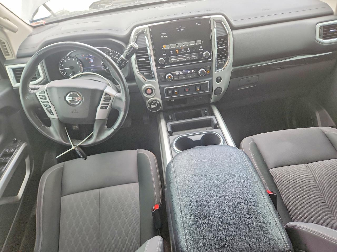2021 Nissan Titan Sv Gray vin: 1N6AA1ED8MN531553
