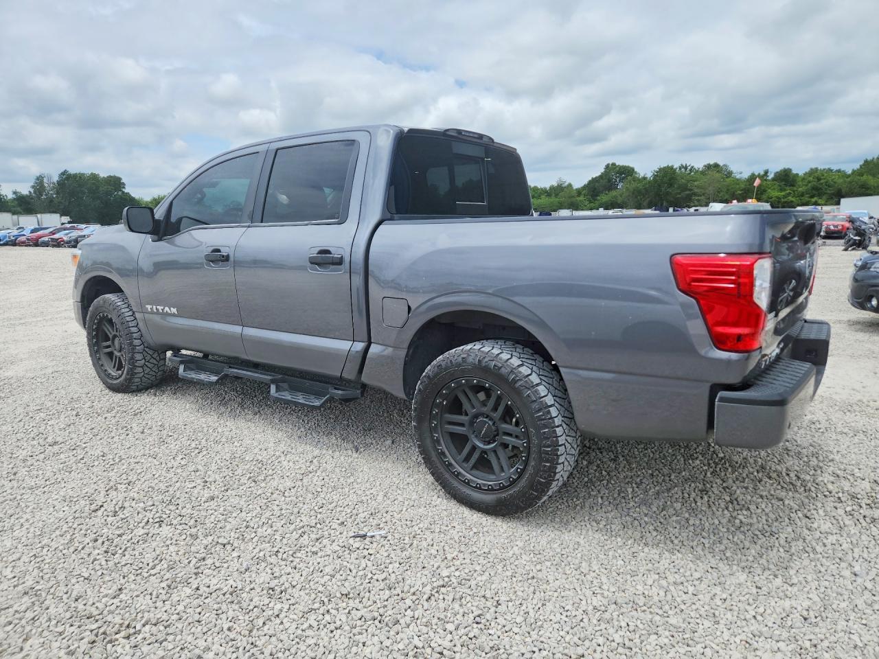 2021 Nissan Titan Sv Gray vin: 1N6AA1ED8MN531553