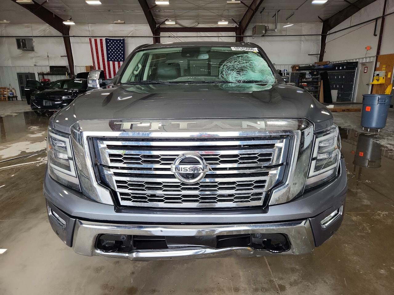 2021 Nissan Titan Sl Gray vin: 1N6AA1EDXMN513040