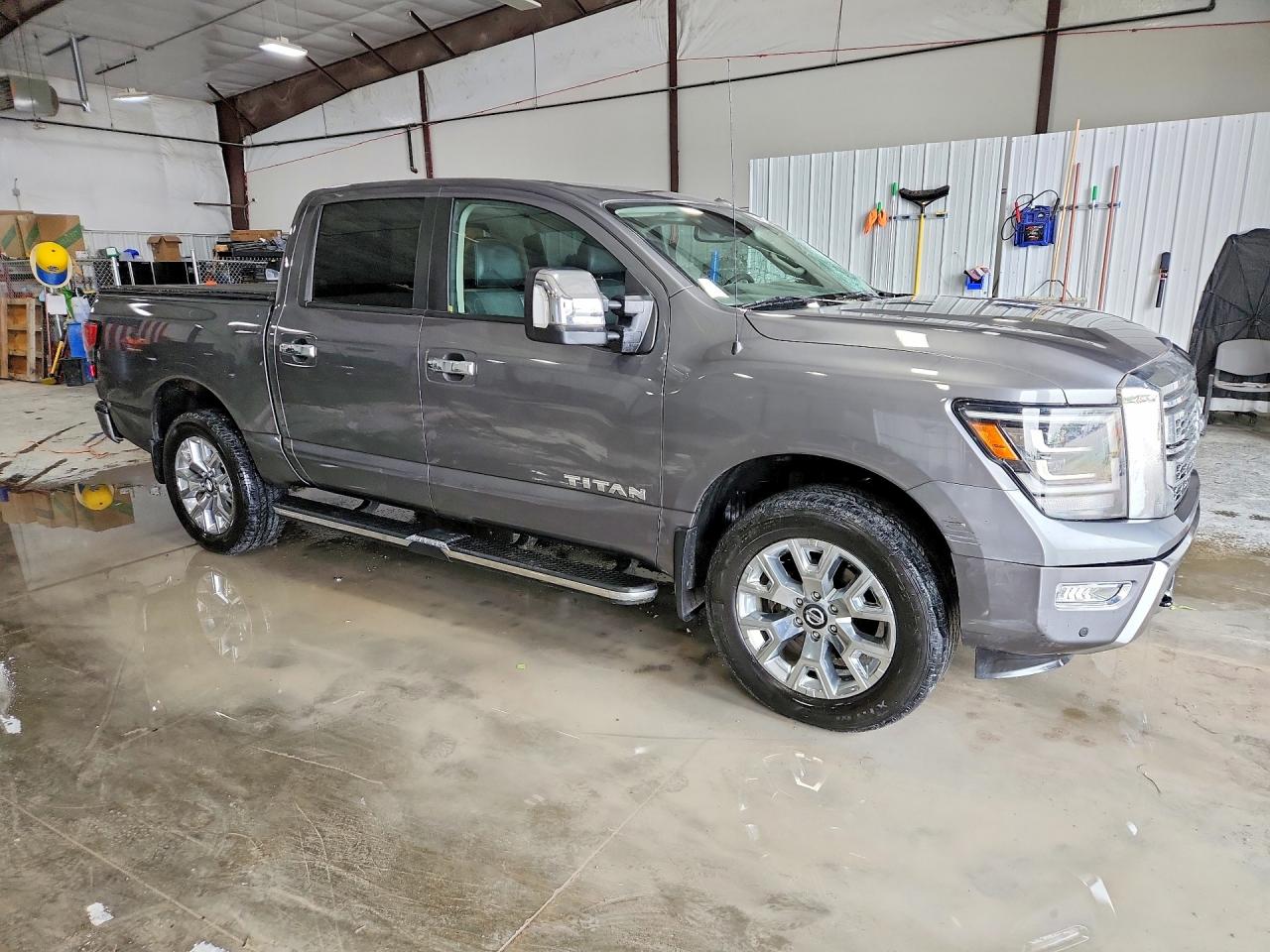 2021 Nissan Titan Sl Gray vin: 1N6AA1EDXMN513040