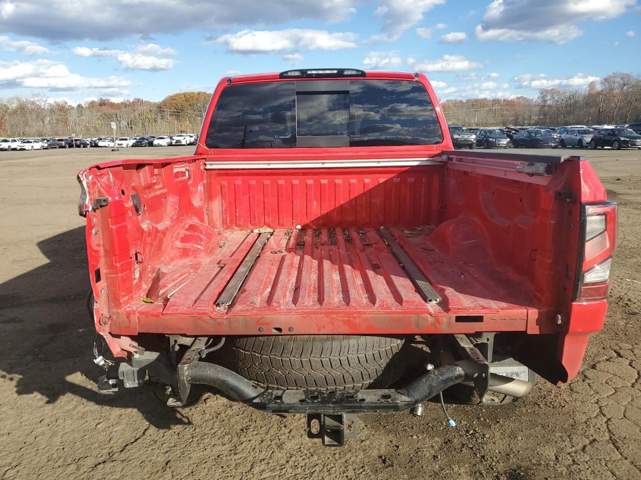 2021 Nissan Titan Sv Red vin: 1N6AA1EDXMN535958