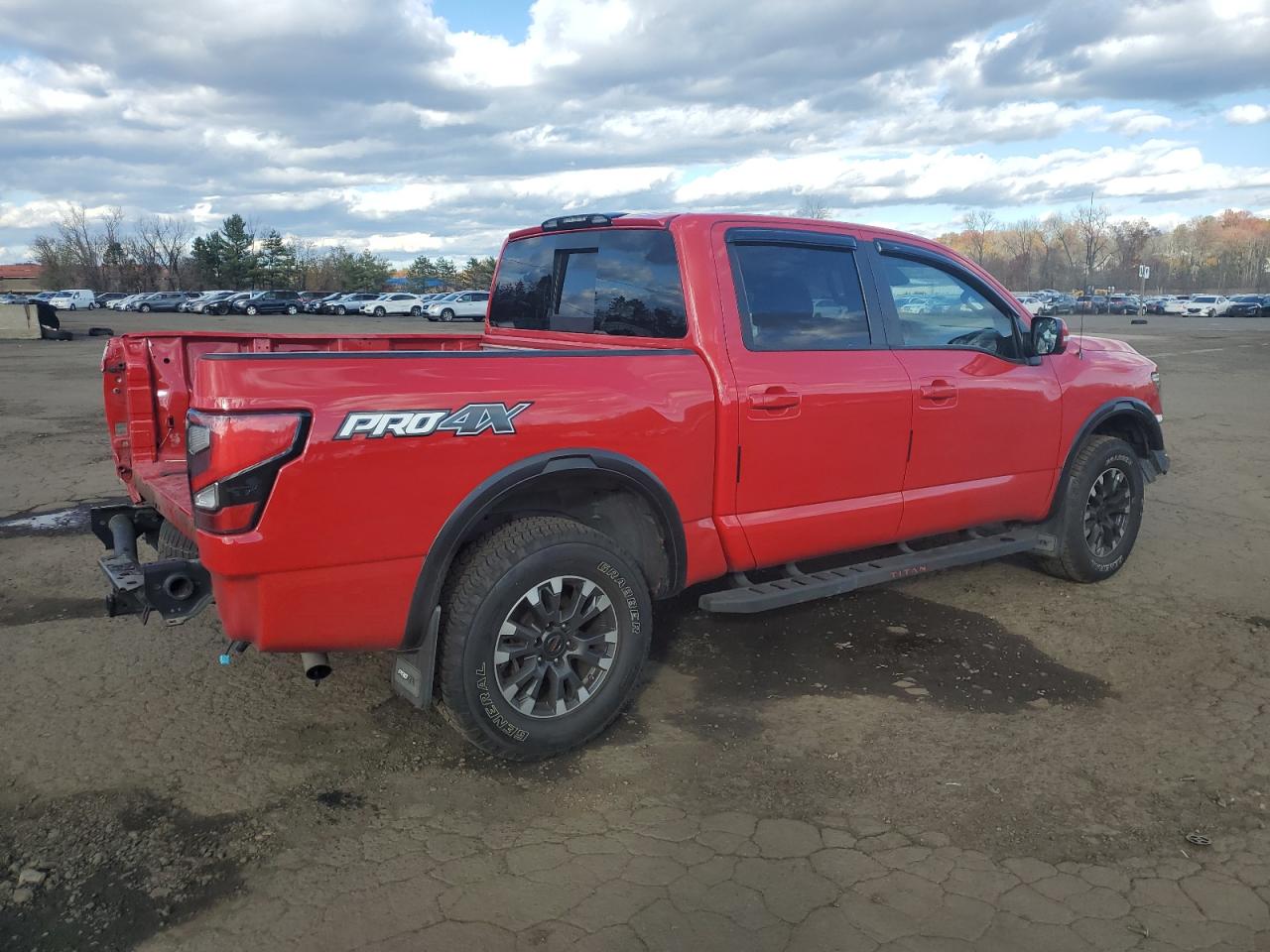 2021 Nissan Titan Sv Red vin: 1N6AA1EDXMN535958