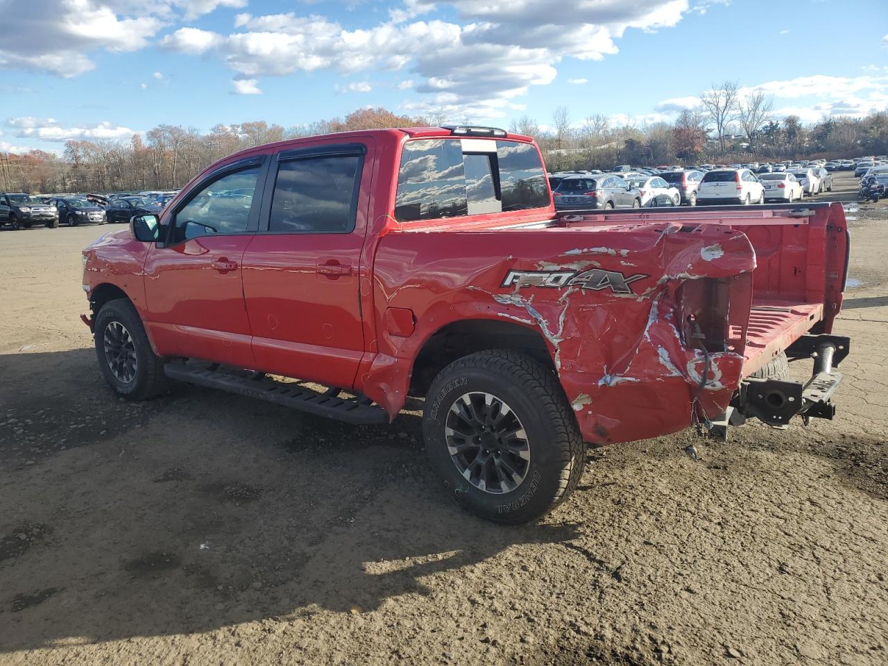 2021 Nissan Titan Sv Red vin: 1N6AA1EDXMN535958