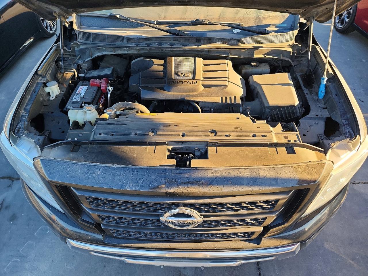 2021 Nissan Titan Sv Черный vin: 1N6AA1EF6MN516468