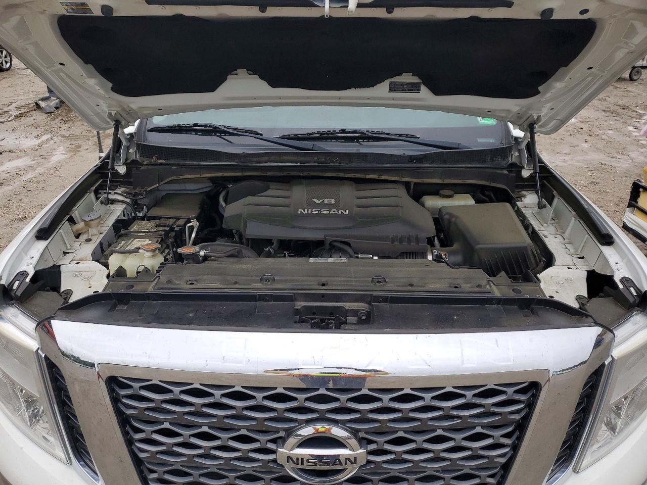 2018 Nissan Titan S White vin: 1N6AA1EJ8JN533336