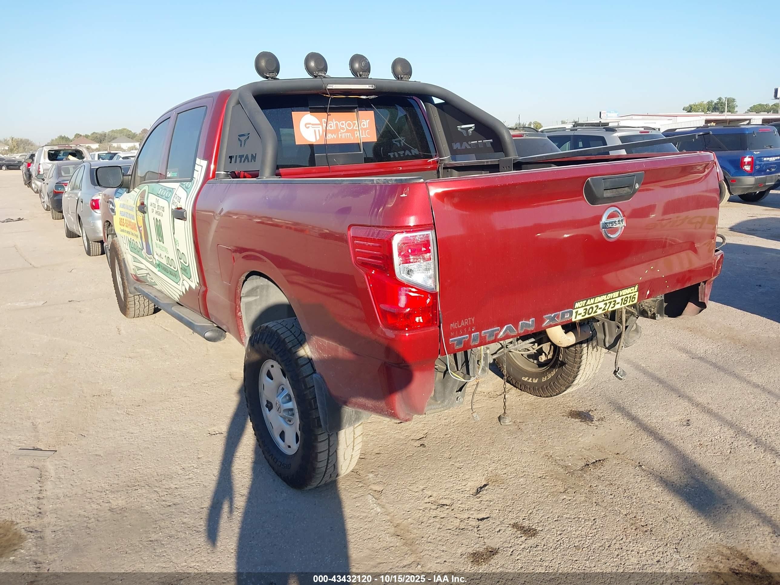 Price & History 2017 Nissan Titan Xd S Gas 5.6l V-8 Di, Dohc, Vvt