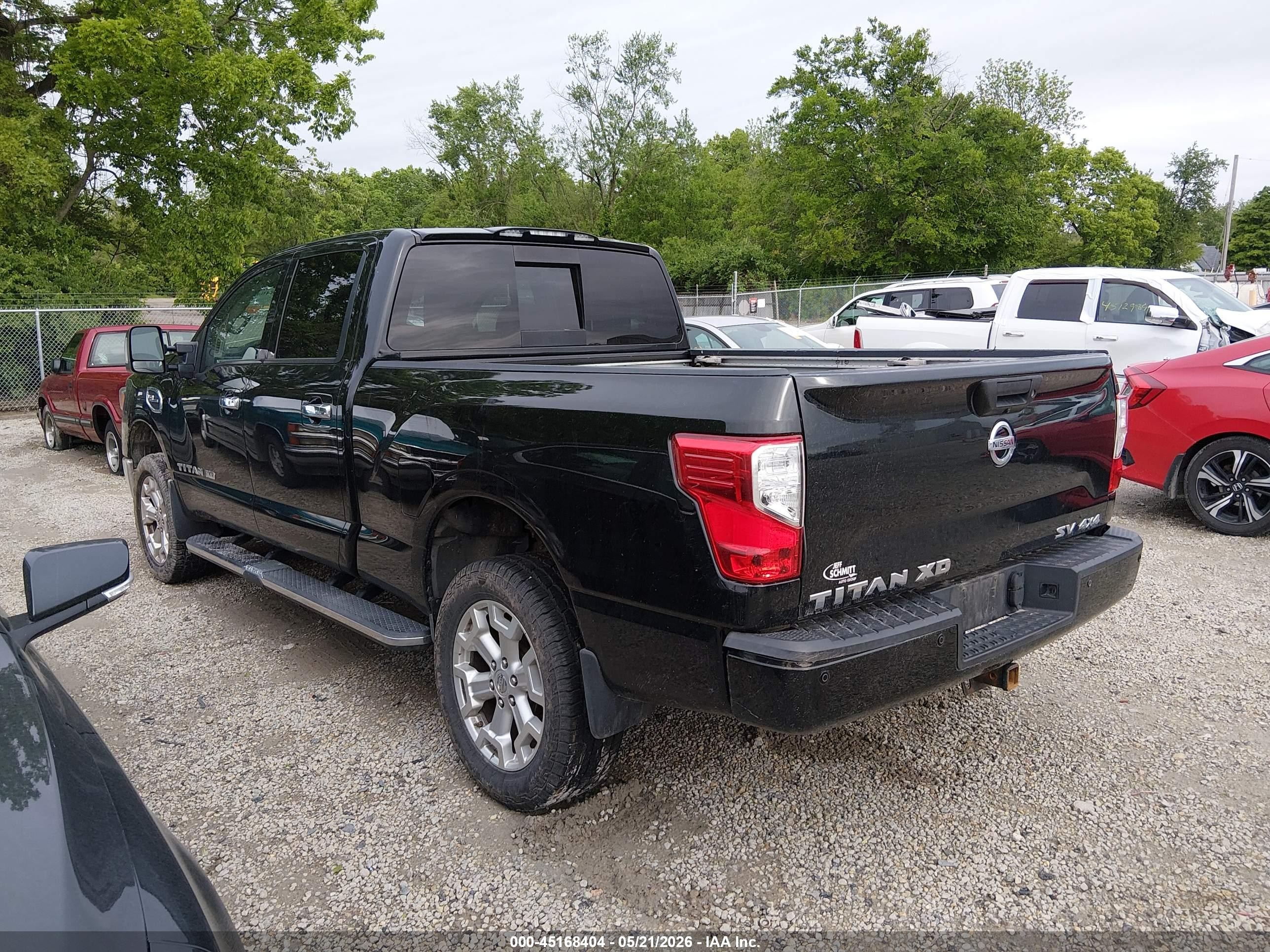 2019 Nissan Titan Xd Sv Gas Black vin: 1N6AA1F4XKN521344