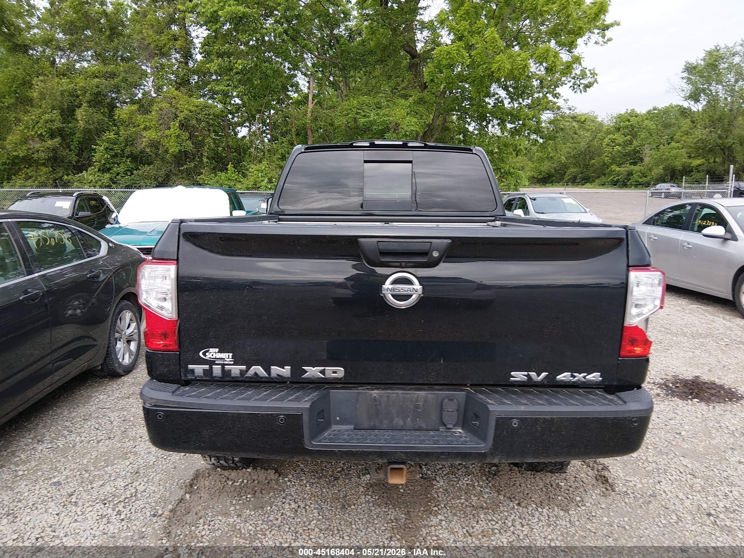 2019 Nissan Titan Xd Sv Gas Black vin: 1N6AA1F4XKN521344