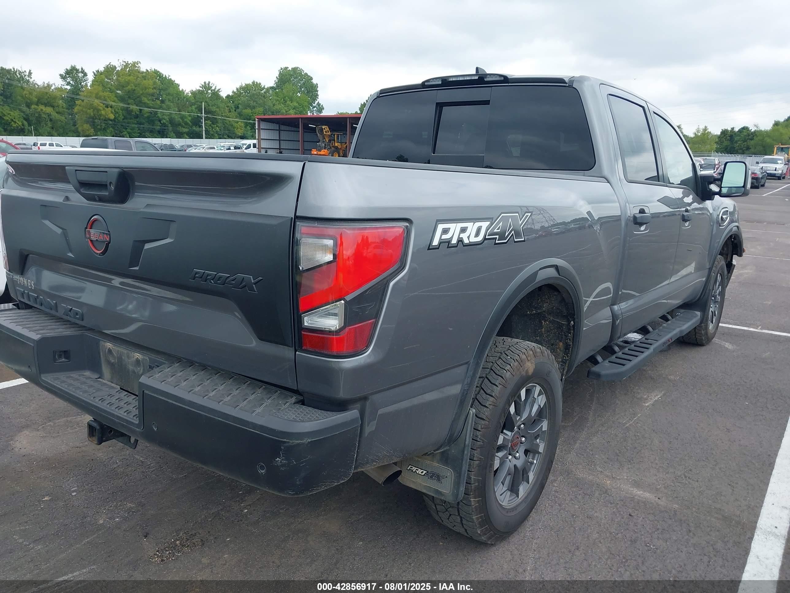 2024 Nissan Titan Xd Pro-4x 4x4 Gray vin: 1N6AA1FB5RN112399