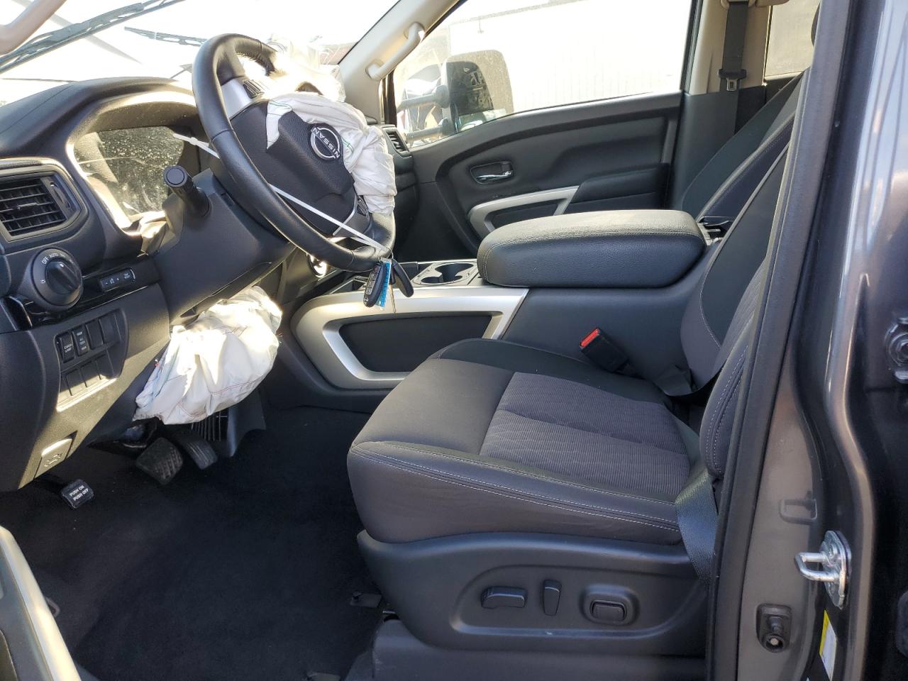 2024 Nissan Titan Xd Sv Серый vin: 1N6AA1FB7RN114302