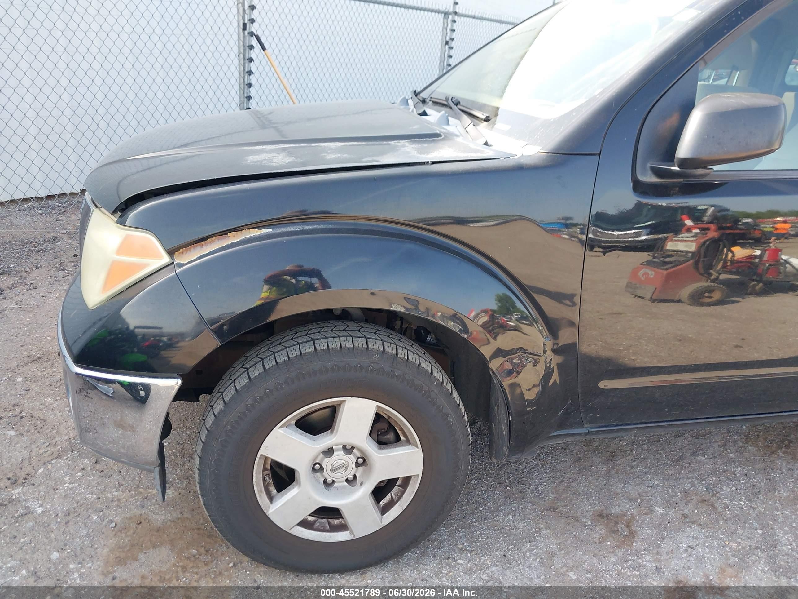 2005 Nissan Frontier 2wd Se Black vin: 1N6AD06U05C403868