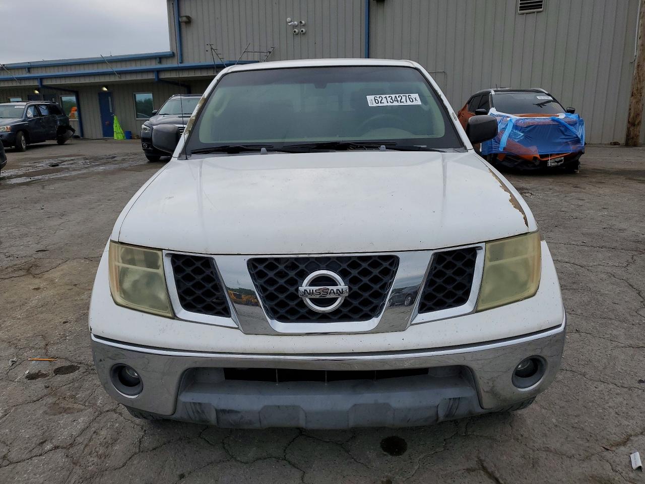 2005 Nissan Frontier Se White vin: 1N6AD06U05C404728