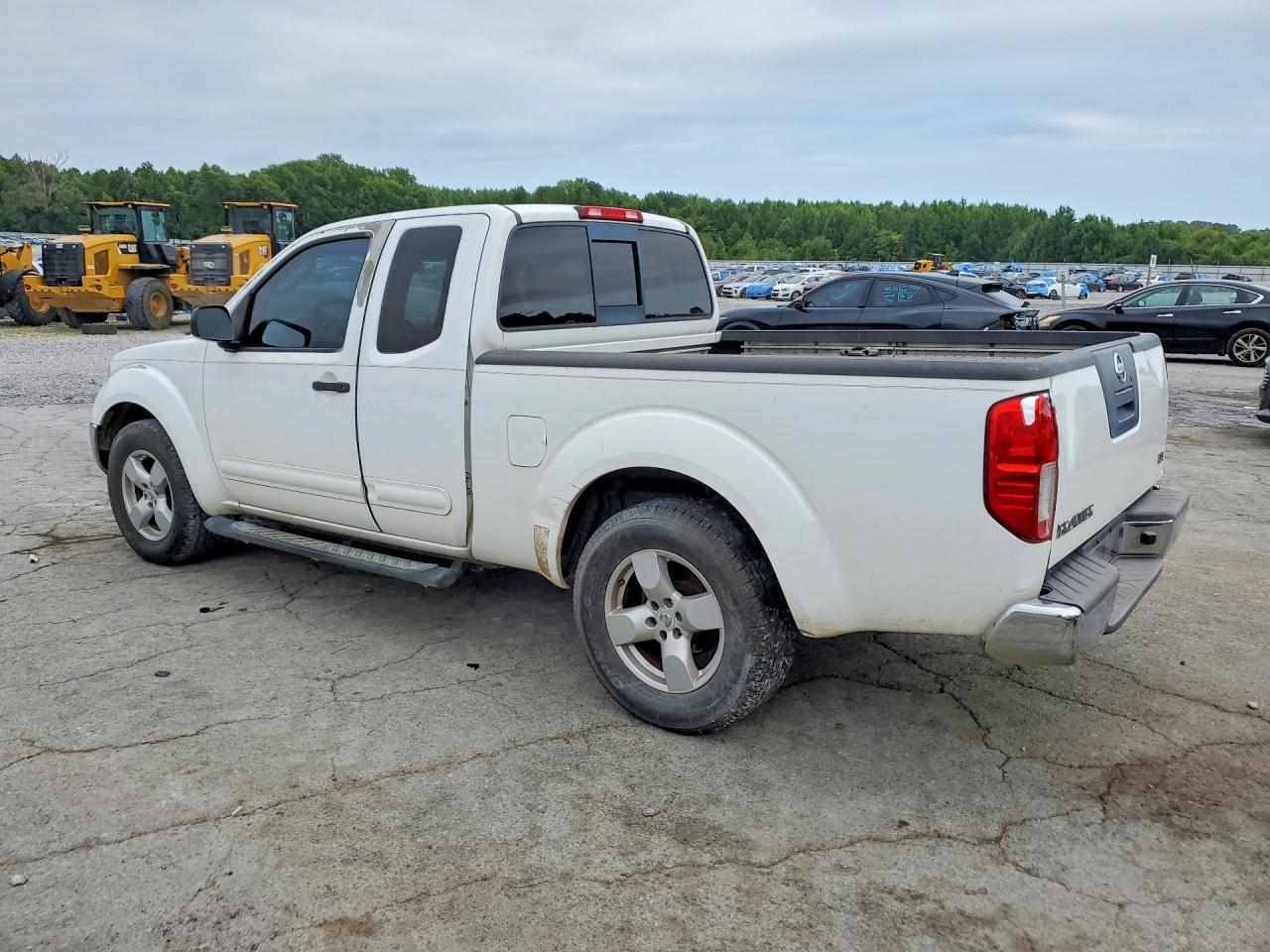 2005 Nissan Frontier Se White vin: 1N6AD06U05C404728