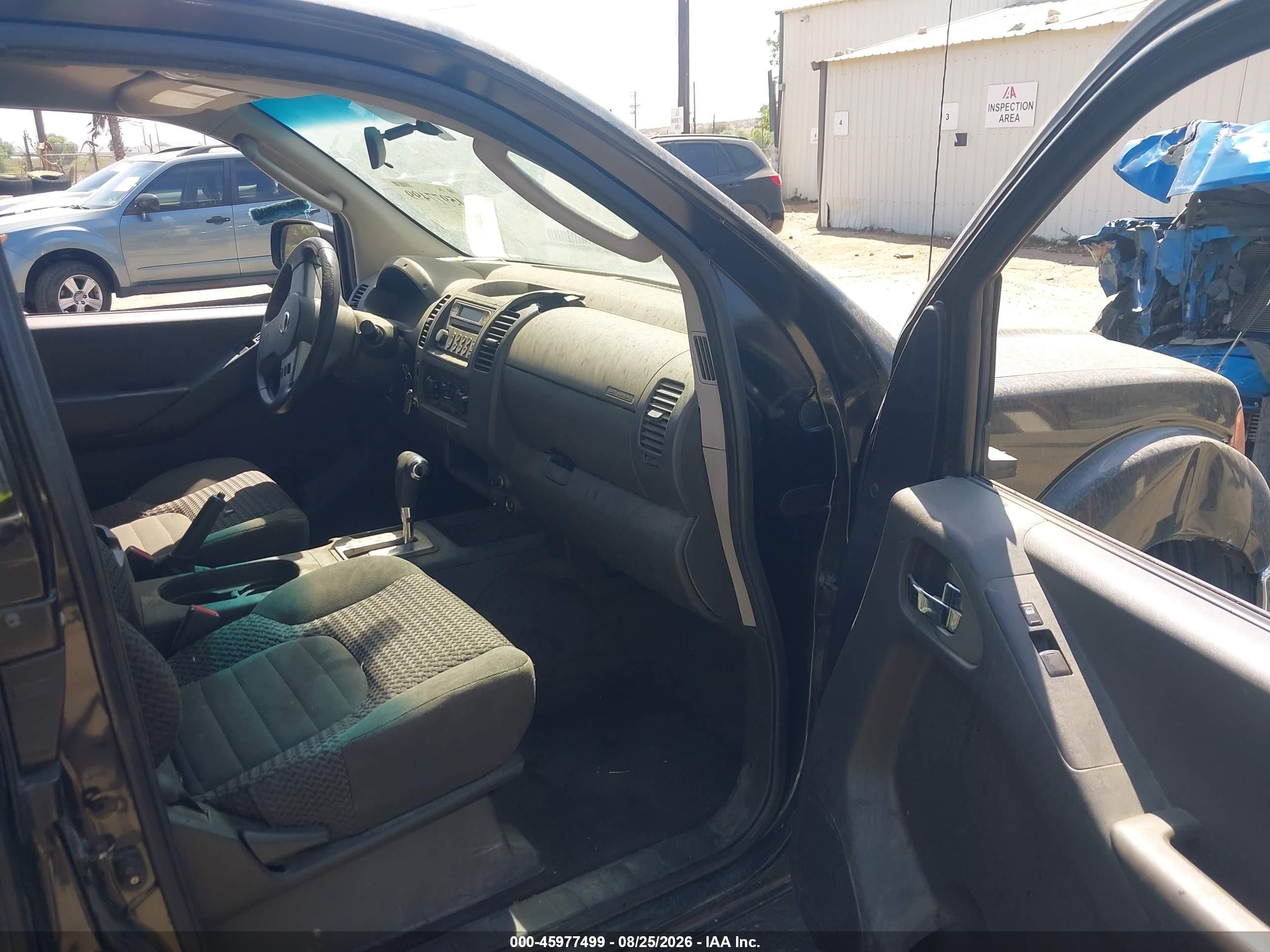 2005 Nissan Frontier Se Черный vin: 1N6AD06U05C464251