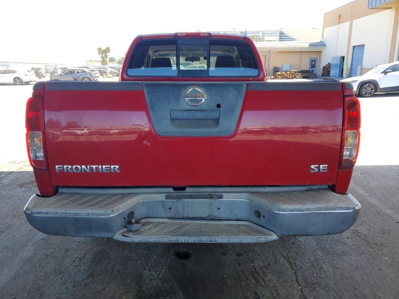 2006 Nissan Frontier Se Red vin: 1N6AD06U06C428495
