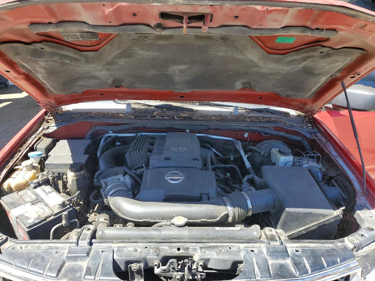2006 Nissan Frontier Se Red vin: 1N6AD06U06C428495