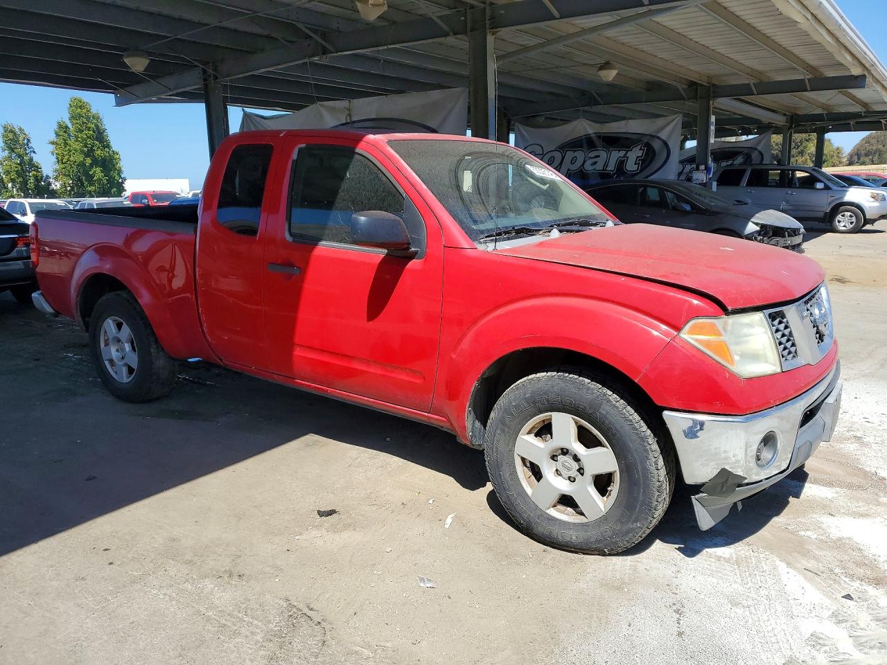 2006 Nissan Frontier Se Red vin: 1N6AD06U06C428495